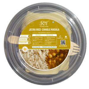 JEERA RICE + CHHOLE