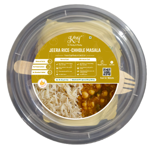 JEERA RICE + CHHOLE